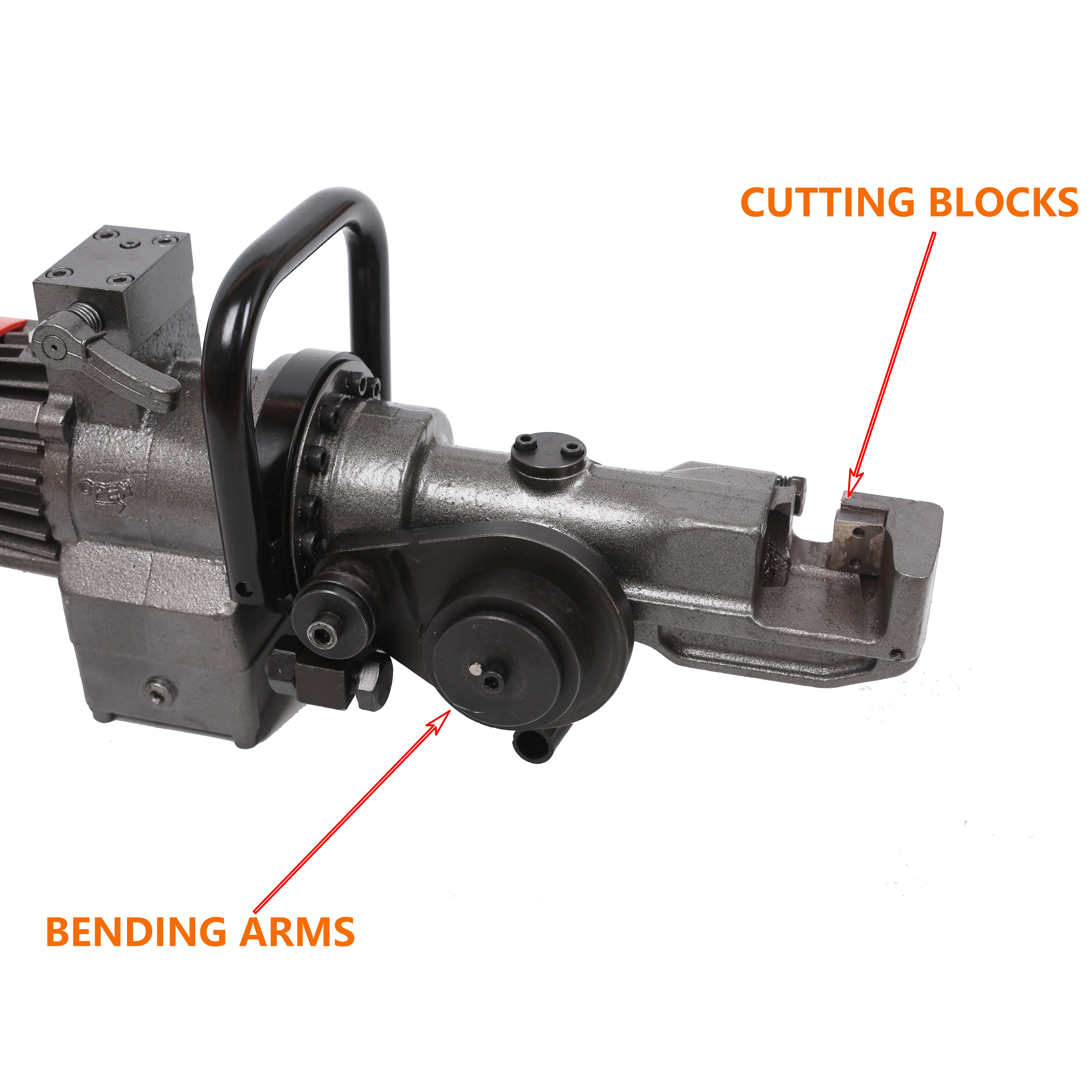 Factory direct commercial steel bar cutter bender RBC-16 for #5 16mm rebar