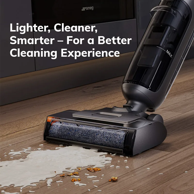 ILIFE W90 Pro غسيل ممسحة ذكية لاسلكية رطبة وجافة، شفط 7000 باسكال، تنظيف ذاتي لمدة دقيقة واحدة، خزان مياه مزدوج كبير، تحديث W90 #3