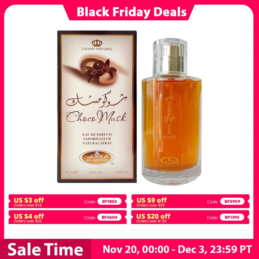 Choco Musk voor mannen EDT 50ML |   Rijke chocoladeaccord en warme muskus |   Langdurige dagelijkse Keulen