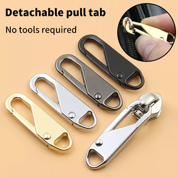 10-teiliges Reißverschlussschieber-Sofort-Universal-Reparaturset, Ersatz für gebrochene Schnalle, Reisetasche, Koffer, Zelt, Rucksack, Reißverschlüsse