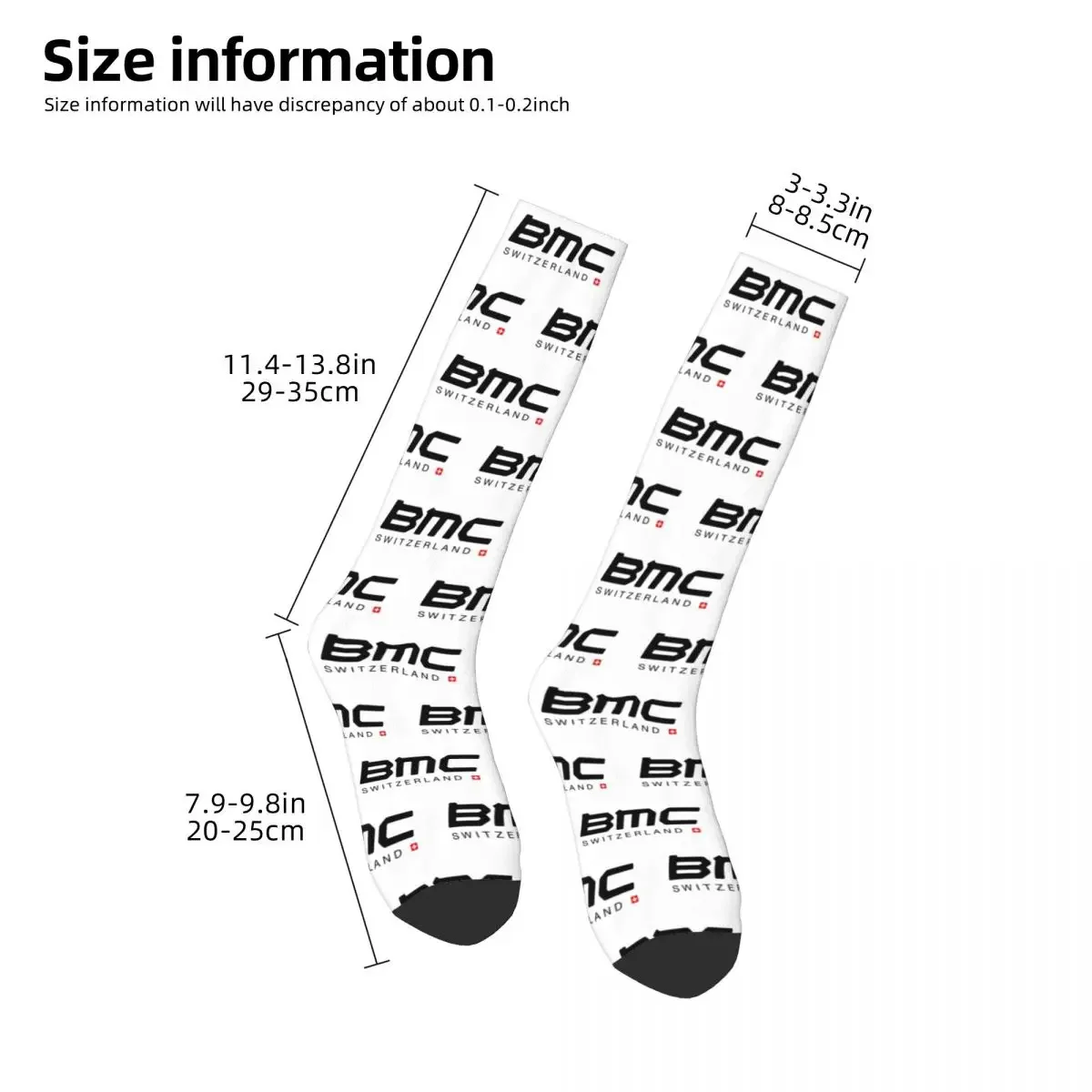 BMC Bikes Socks Harajuku High Quality Stockings All Season Long Socks Accessories for Unisex Birthday Present