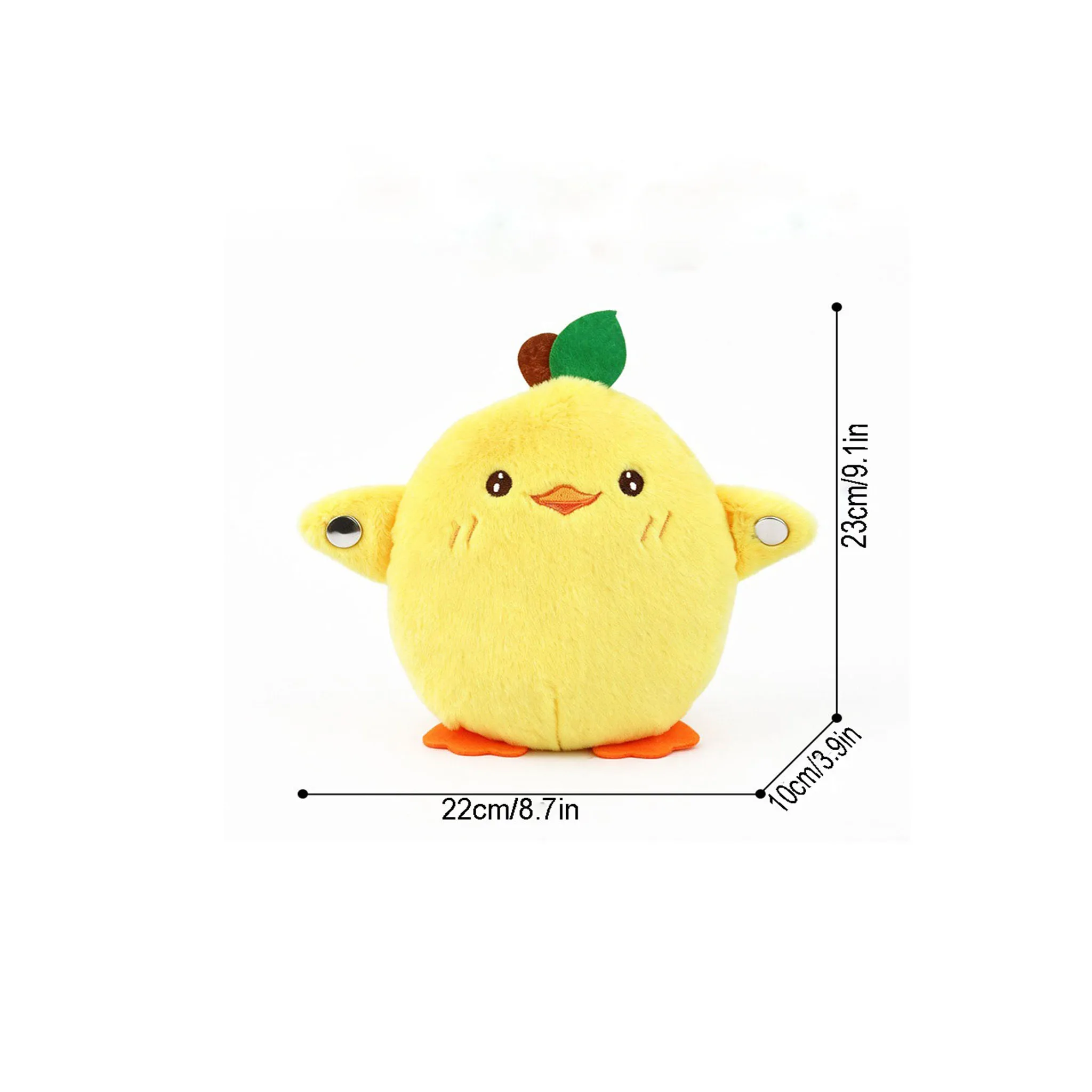 Chick Induction Beat Plush Toy For Kids Musical Interactive Stuffed Animal Light Up Rhythm Gift