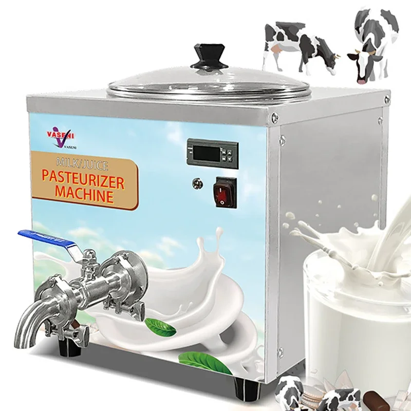 14L/H Ice Cream Milk Juice Pasteurization Machine Small Scale Dairy Yogurt Making Gelato Maker