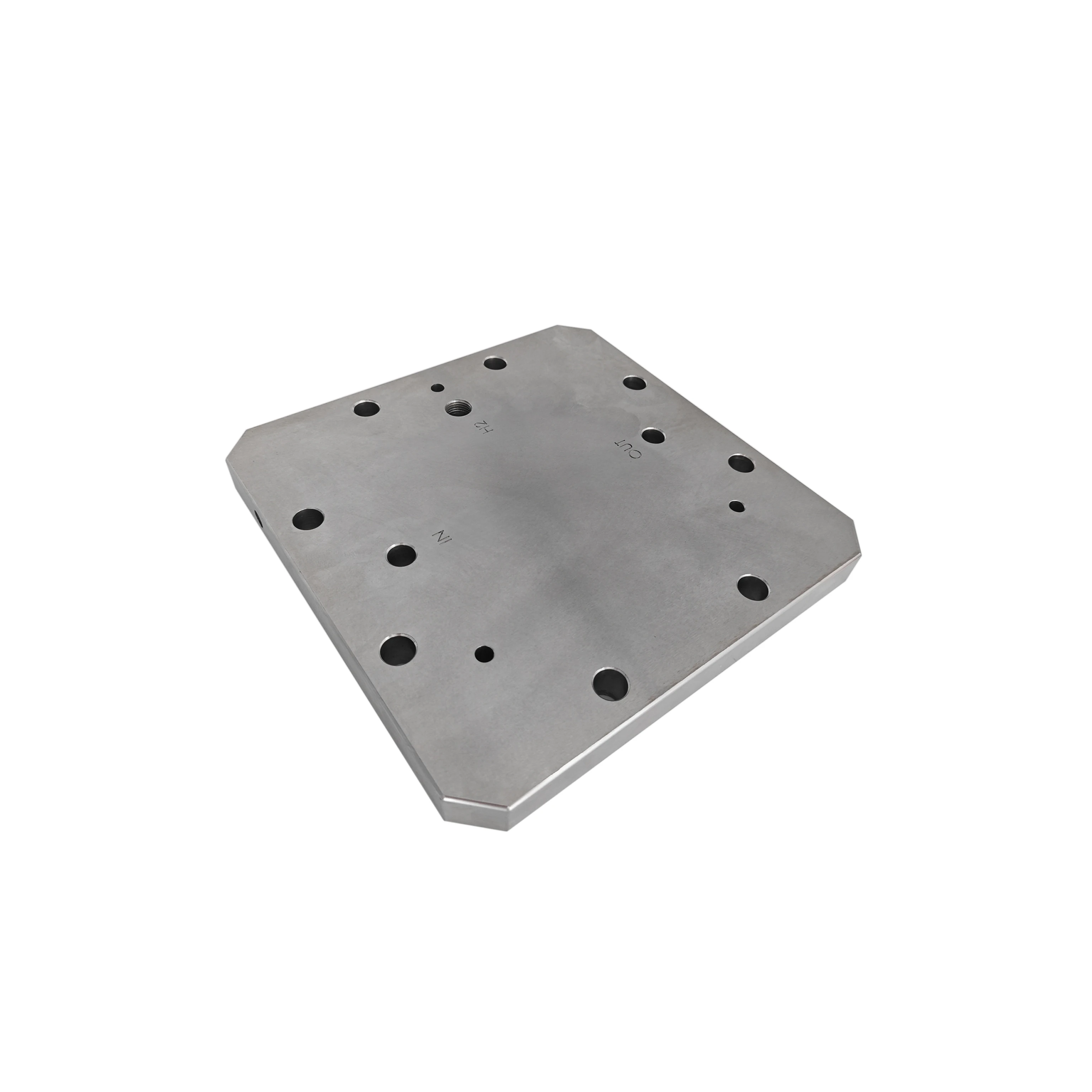 custom parts  aluminium stainless steel machining  fixture for horizontal machine tool worktable horizontal vertical base plate