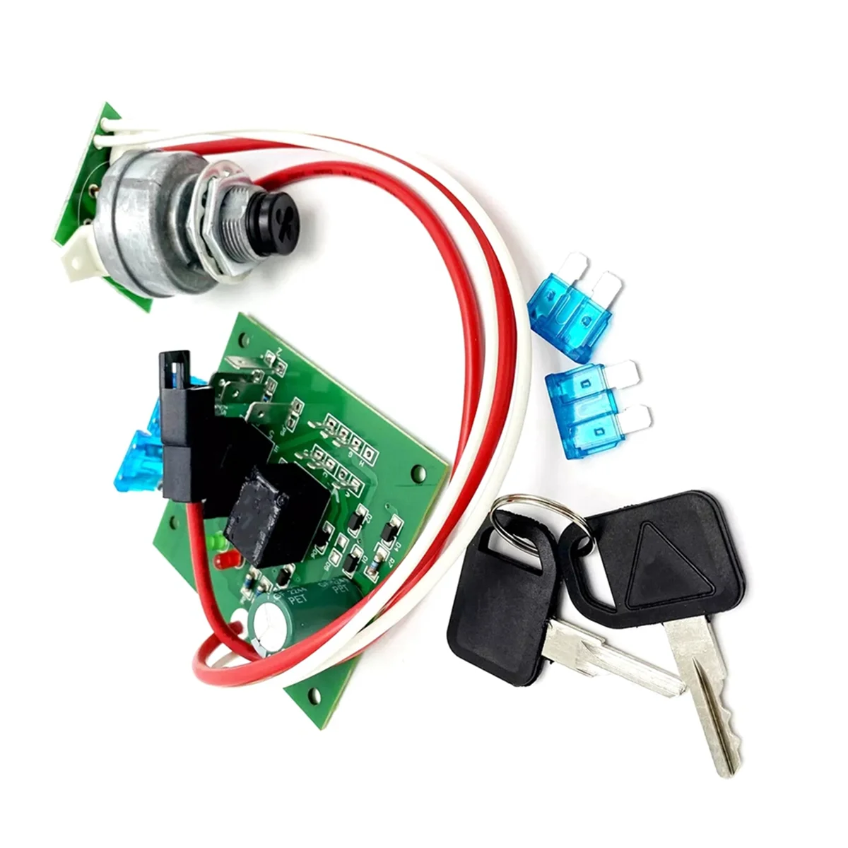 AM AM 115471   AM AM 120819   Modulo interruttore di accensione con chiavi per John Deere 415 425 445 455HUG