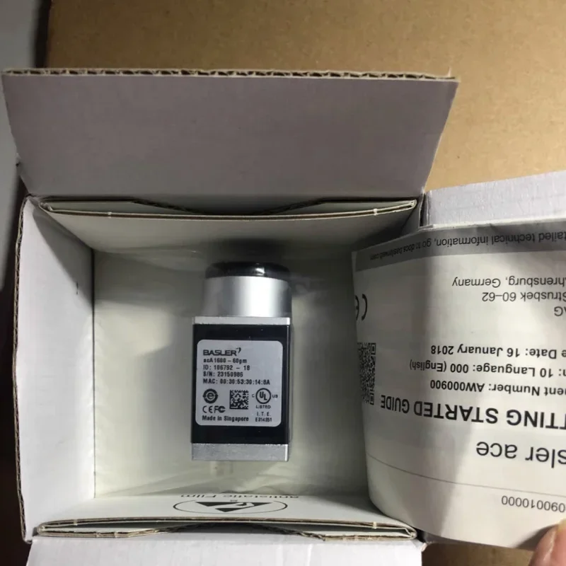 Basler acA1600-60gm Area Scan Cam eras Basler ace Neu und Original