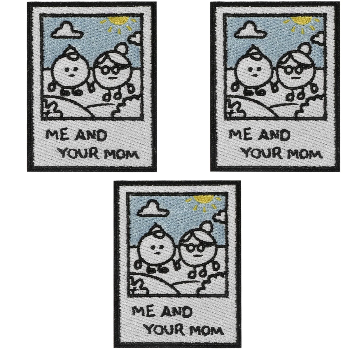 

3 упаковки железных или пришиваемых патчей, винтажные нашивки «Я твоя мама», «Забавные гладильные переводки для мамы», забавные нашивки, винтажные нашивки