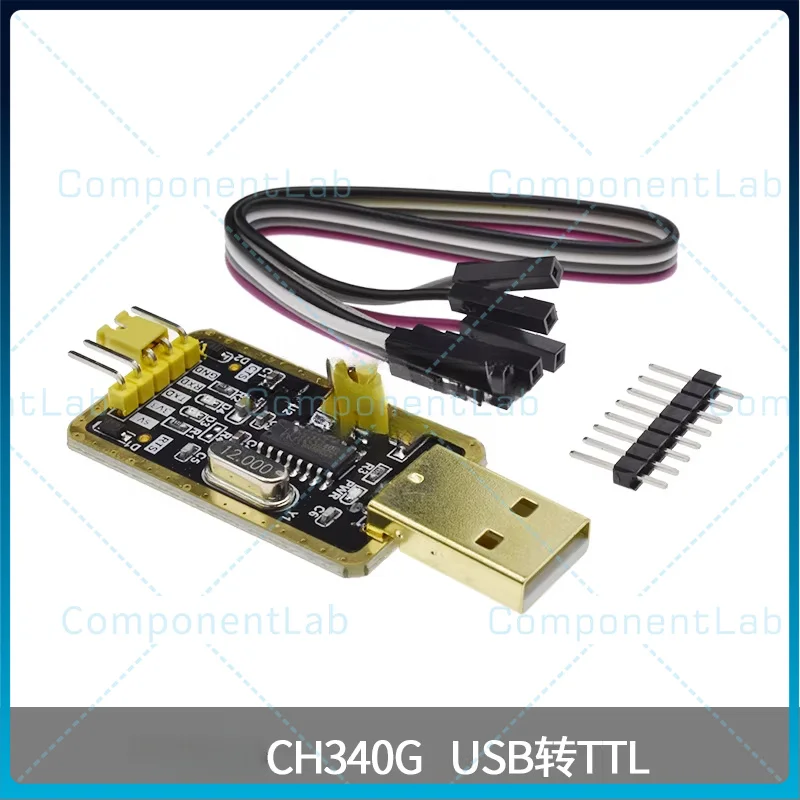 2-10pcs CH340G CH340T CH340E RS232 to USB TTL module conversion for serial port upgrade small board programming cable