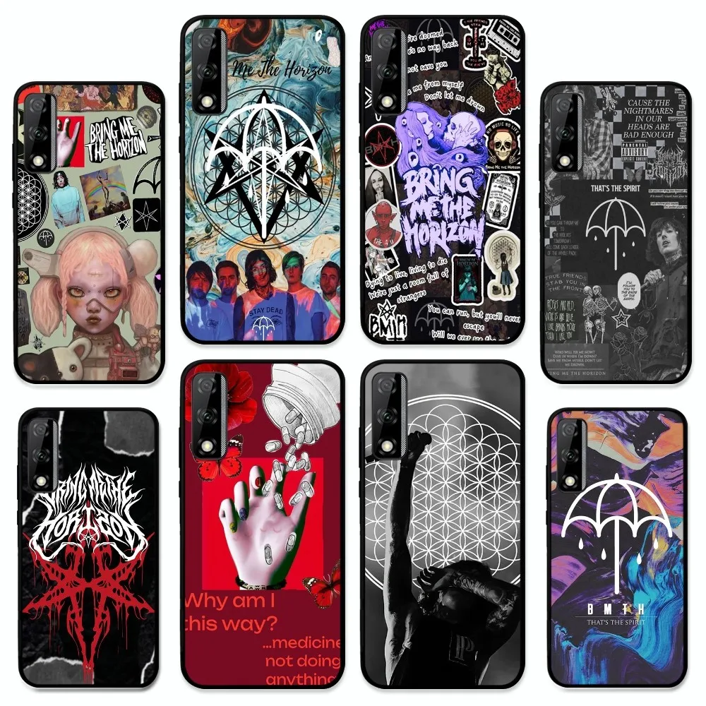 Bring Me The H-Horizons BMTH Phone Case For Huawei Y9 6 7 5 Prime Enjoy 7s 7 8 Plus 7a 9e 9plus 8E Lite Psmart Shell