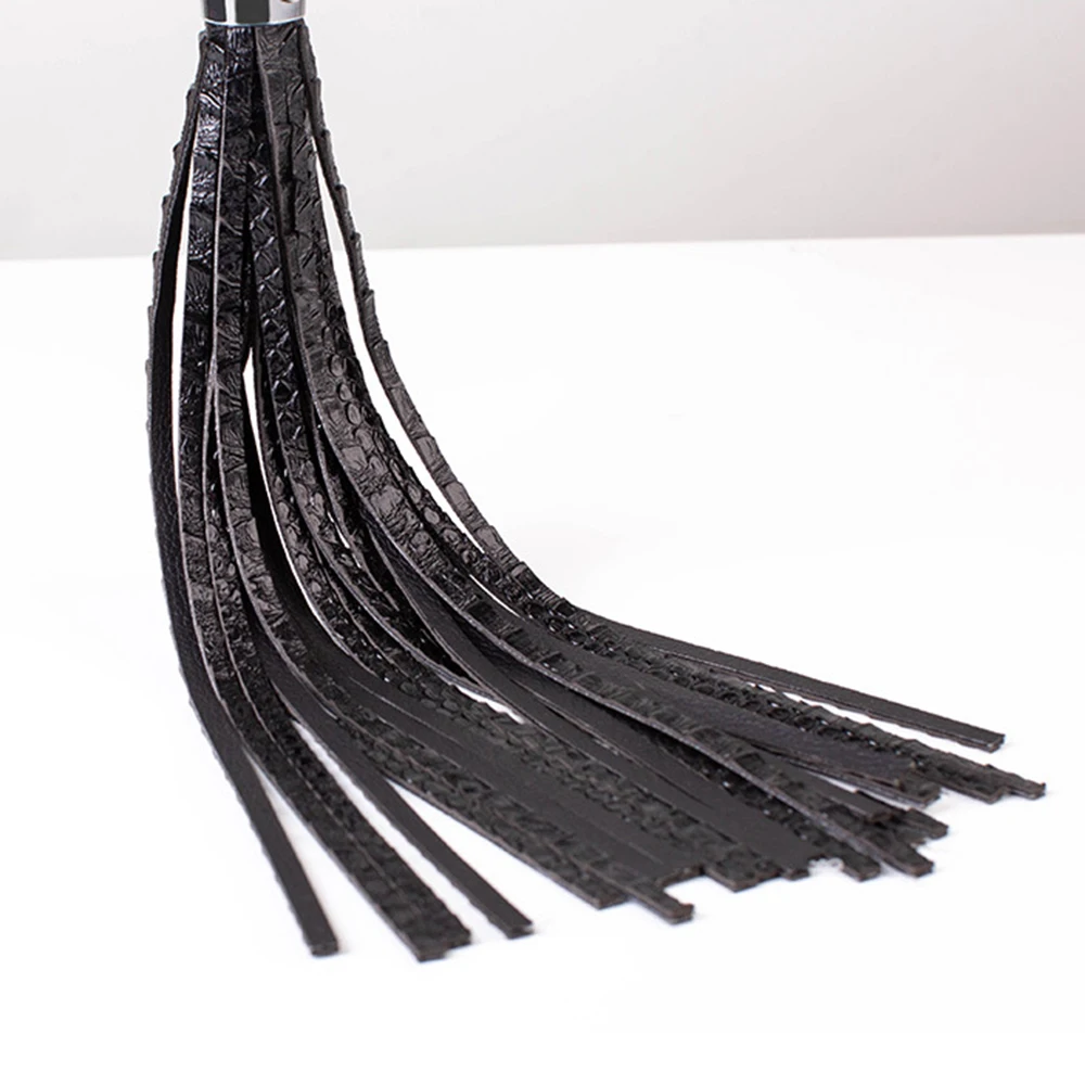 44,5 см из искусственной кожи с кисточкой, конский кнут с ручкой, флоггер, конные кнуты, обучающие кнуты для верховой езды