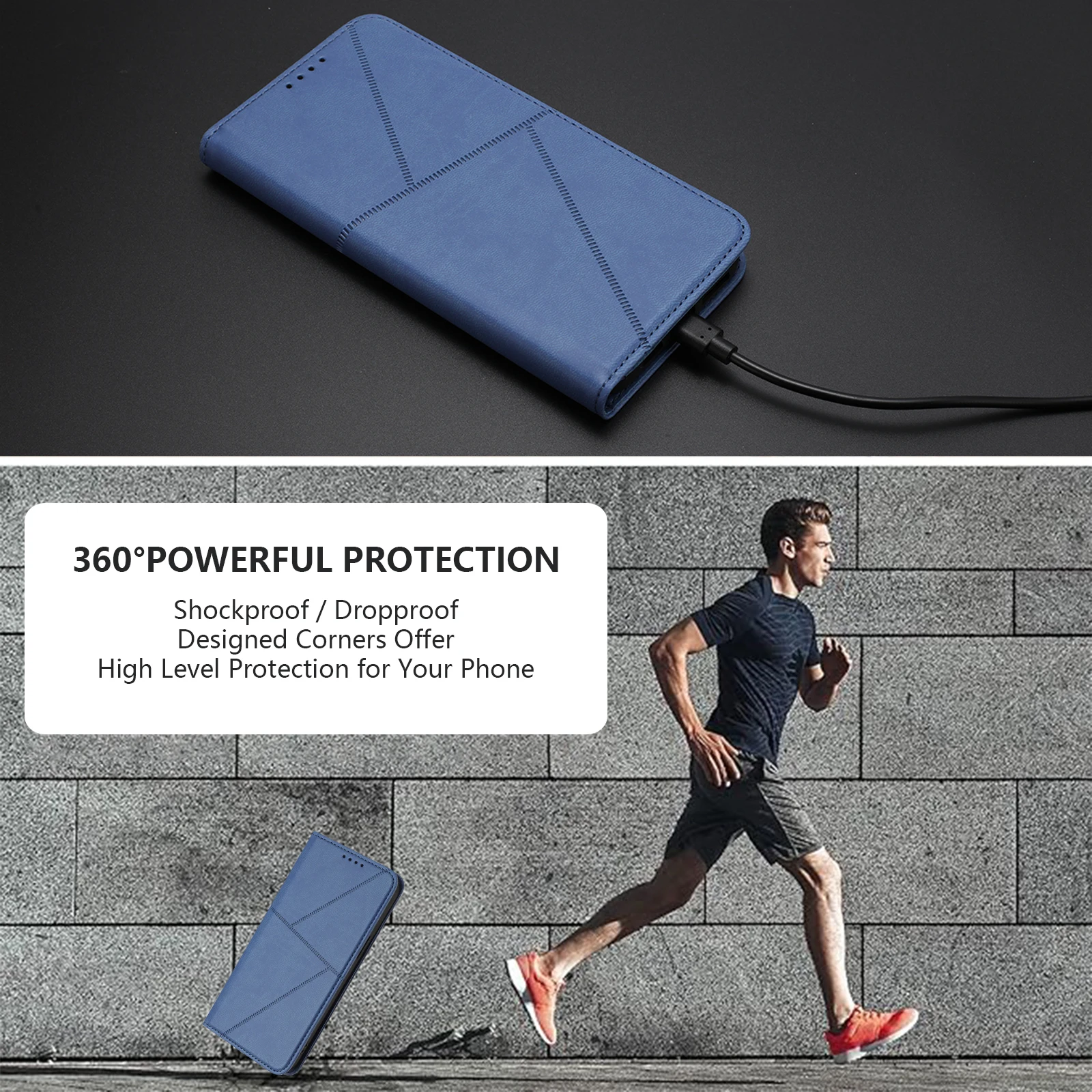 Etui poco c75 c65 c55 c71 c61 caso de telefone para funda poco f7 x7 x6 f6 m7 m6 pro x5 x3 casos magnético flip couro volta flip capa