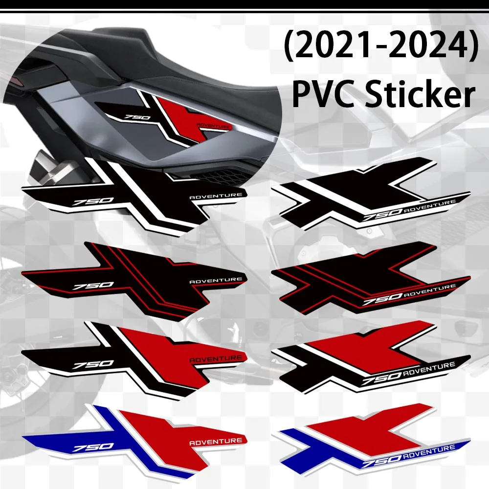 

For Honda X-ADV XADV X ADV 750 2021 - 2024 Motorcycle Stickers Decals Protector Tank Pad Kit Knee Wheels Body Fender Shell