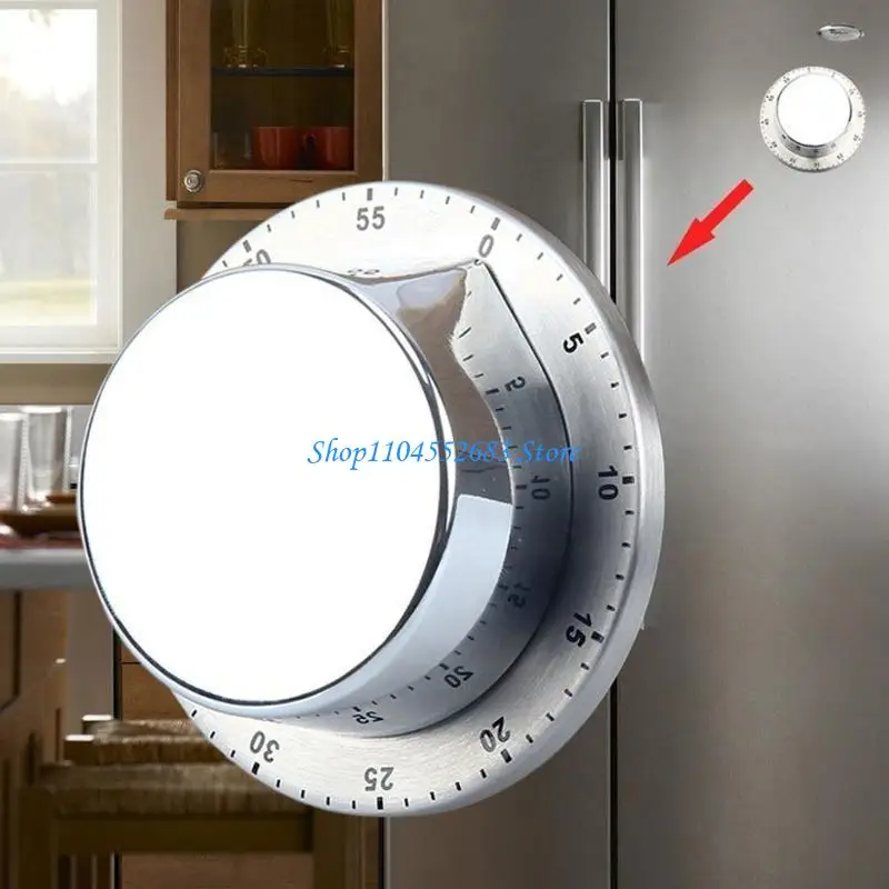 Y6GD Kitchen Timer Chef Cooking Timer No Batteries Required Mechanical Timer