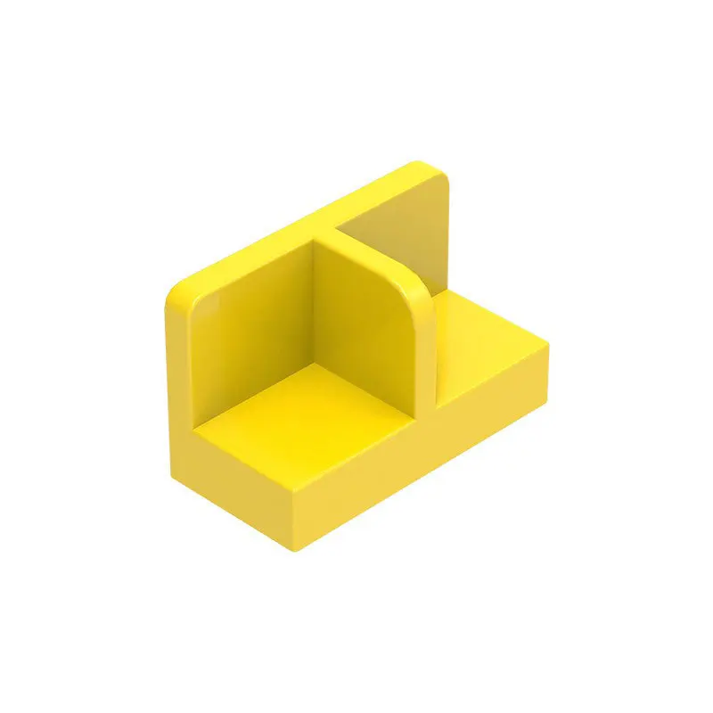 50g/102PCS 93095 Panel 1X2X1 With Round Corners Block Moc Color Compatible with Brick DIY Children's Toy Assembly