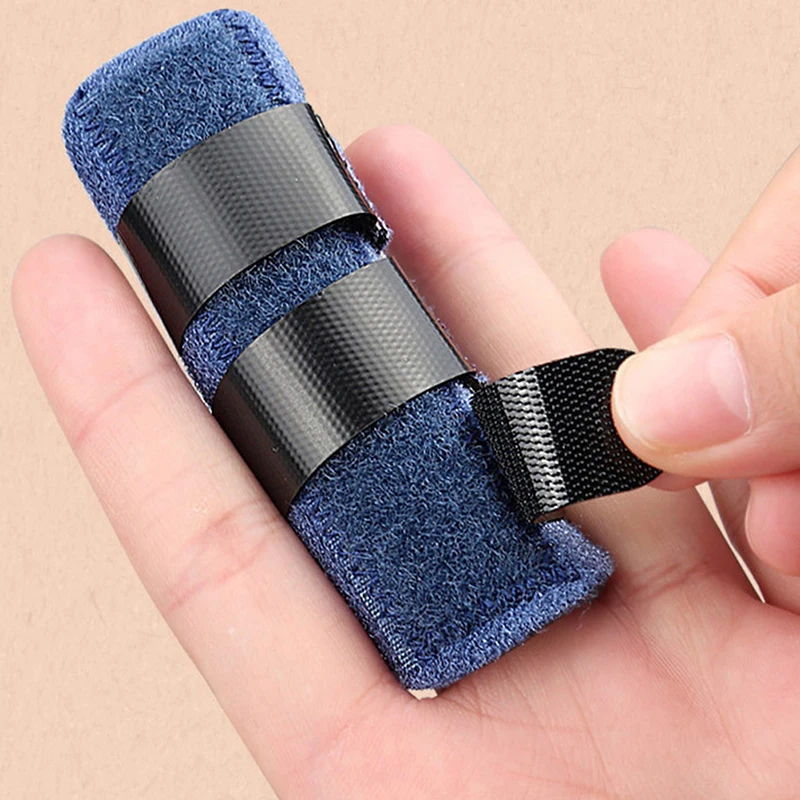 1pcs Finger Fixed Splint Finger Joint Brace Adjustable Durable Firm Flexible For Men Women