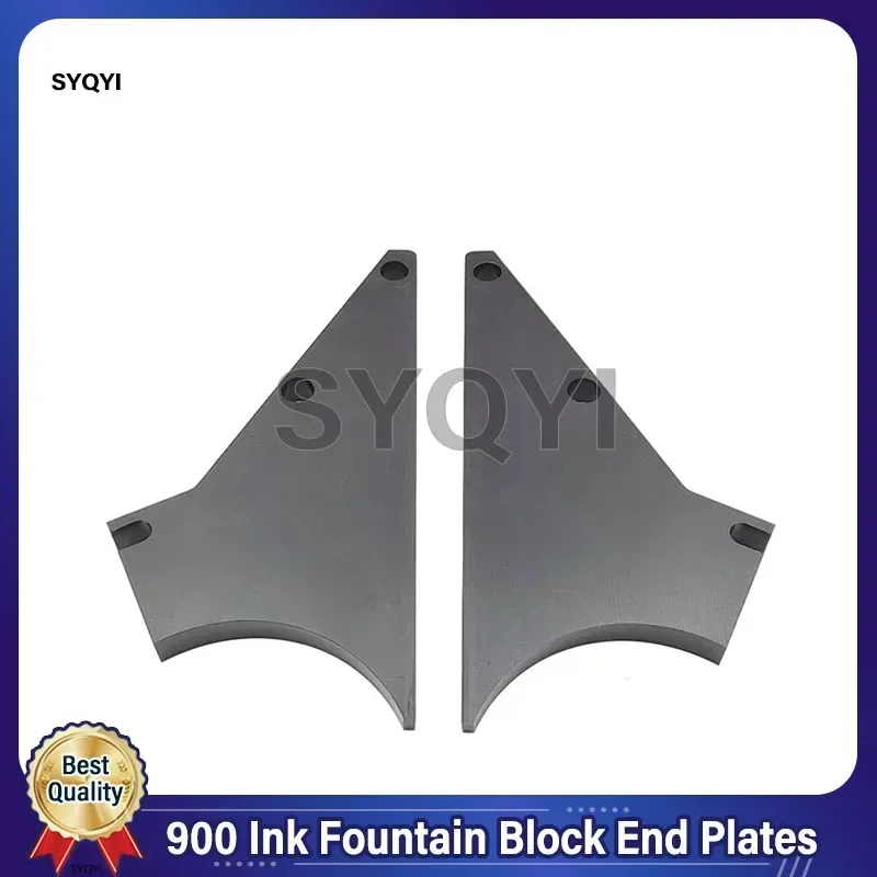 1 Pair  900 Ink Fountain Block End Plates For Roland ﻿