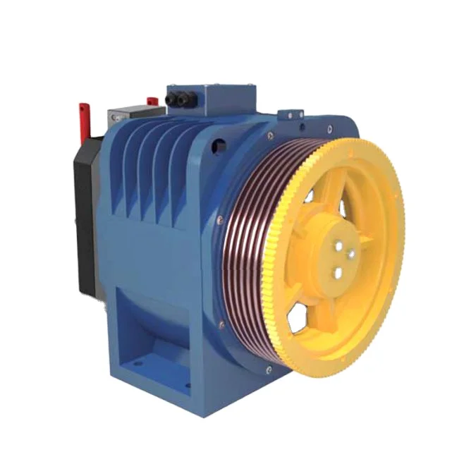 High Quality MONADRIVE Elevator Permanent Magnet Synchronous Gearless Traction Machine MONA400 Elevator Lift Spare Parts