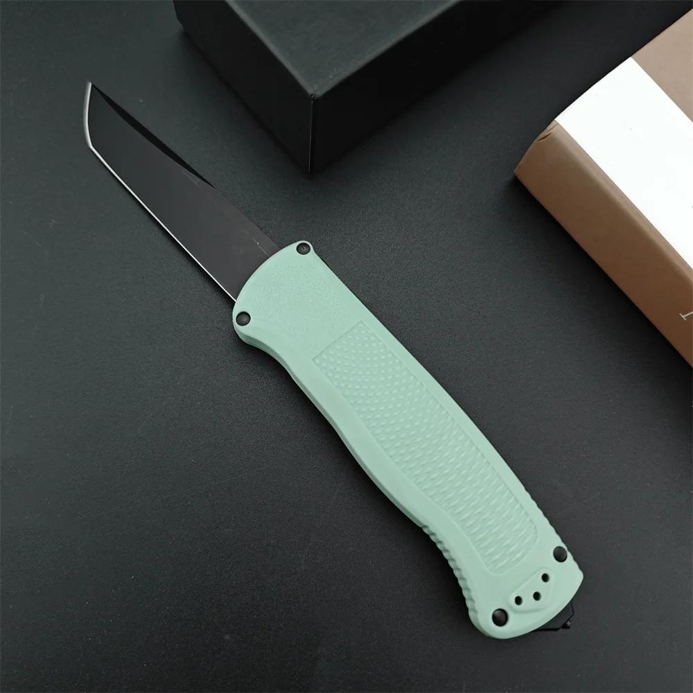 Tactical Knife 5370 BK-03 Limited Shootout Knife D2 Blade Nylon Fiber Handle Outdoor Military Camping Knife EDC Multitool