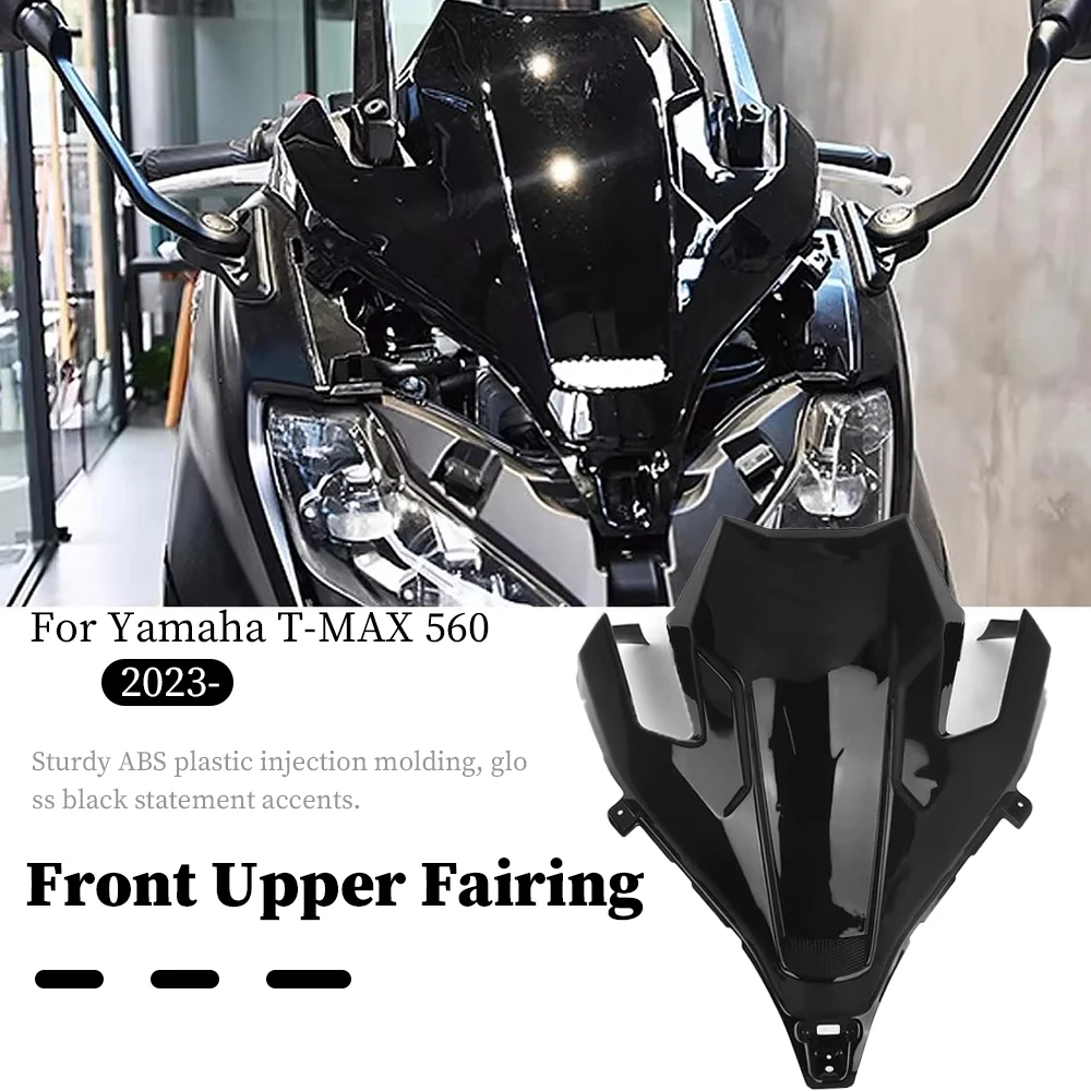 

New Motorcycle Accessories Front Fairing Cover ABS Front Head Cowl For YAMAHA T-MAX560 TMax560 T-max 560 2023 2024 Deflector