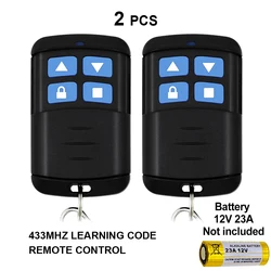 2pcs RF 433MHz Remote Control 1527 Learning Code Only Compatible With My Shop's Smart Switch Module Wifi eWeLink Tuya Relay