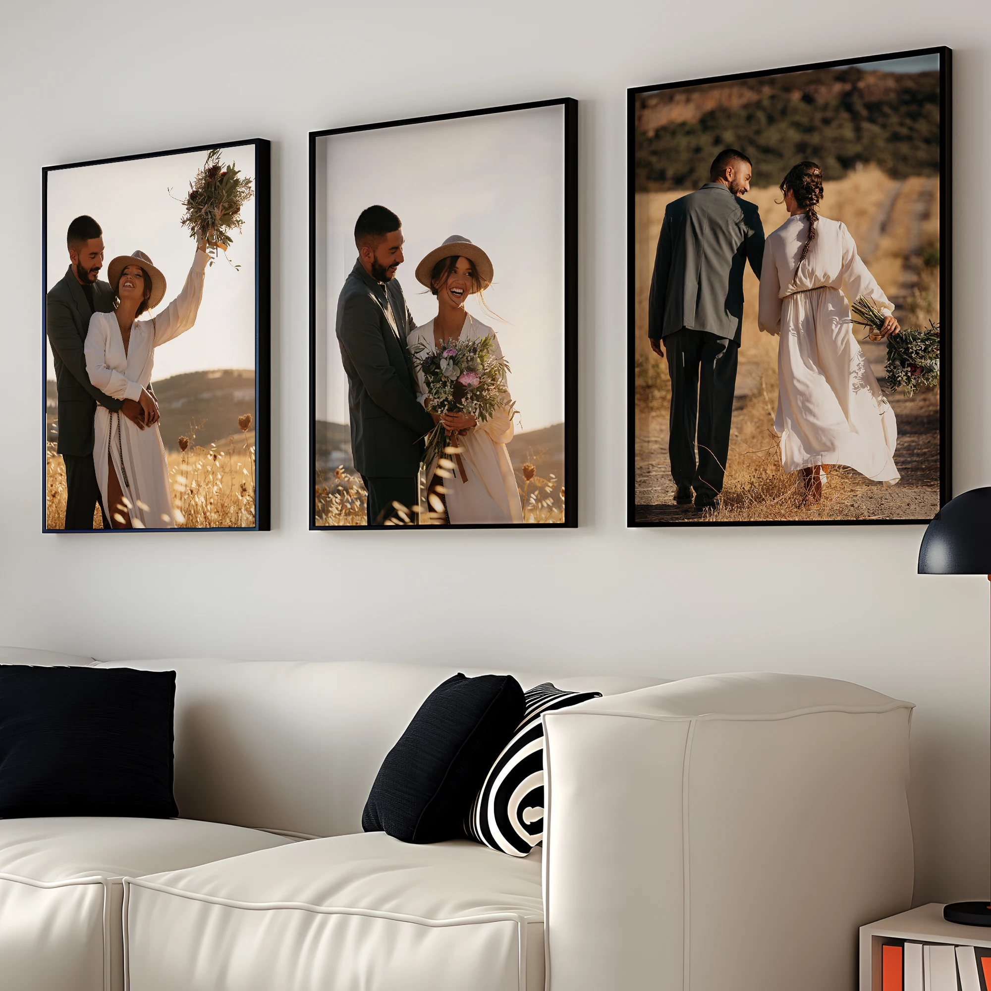 

3Pcs Customized Exclusive Photos Wall Art Prints Canvas Painting Poster Picture For Living Room Home Decor