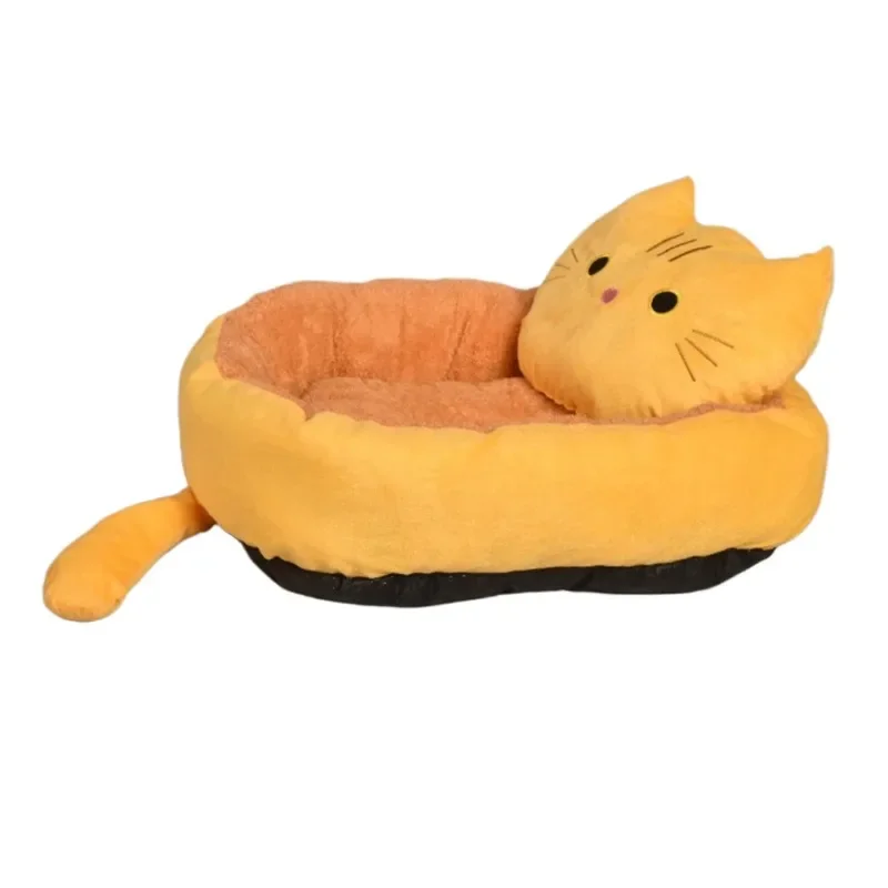 Direct Dog Cute Adorable Ins Internet Celebrity Little Black Cat With Pillow Pet House Winter Four Seasons Universal