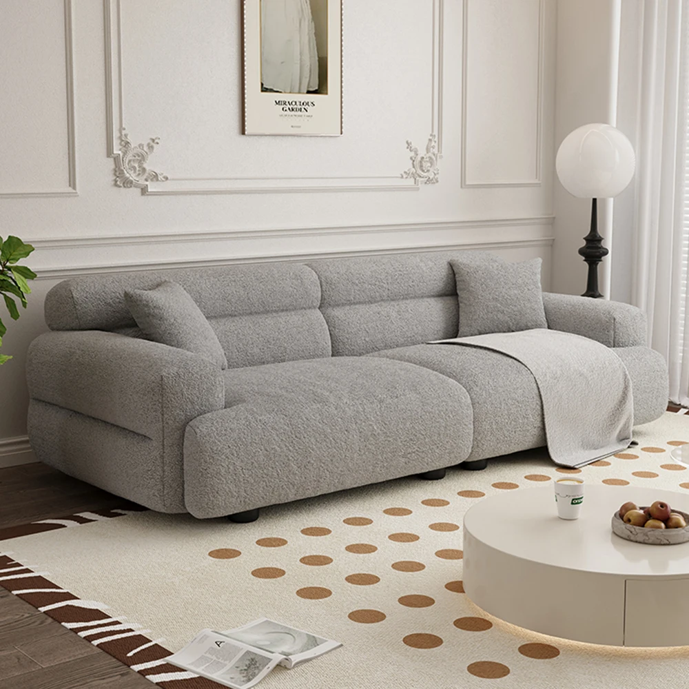 Stylish Nordic Sectional Sofa 3 Seater Modern Design Perfect Living Room Lazy Reading Comfort Wohnzimmer Sofas Home Furniture