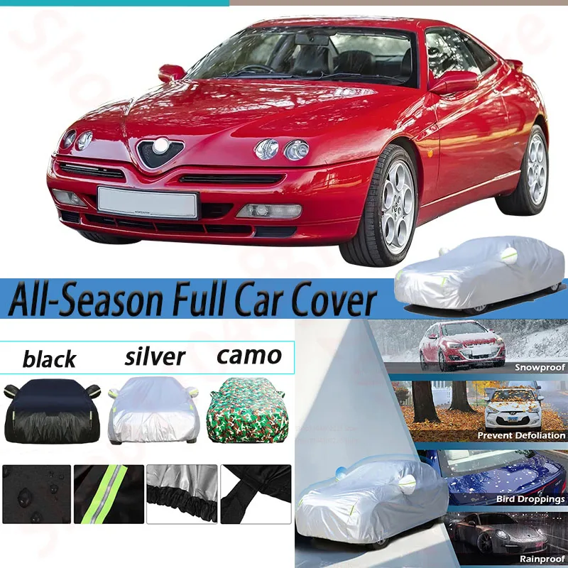 

Waterproof Car Covers Auto Anti-UV Sun Rain Snow Wind Protection Cover For Alfa Romeo GTV Spider 1993-2004