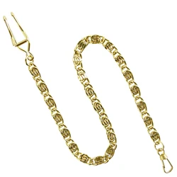 Stainless Steel Vintage 37.5cm Pocket Wtach Chain for men or women Jewelry Accessories Pocket Watch chain