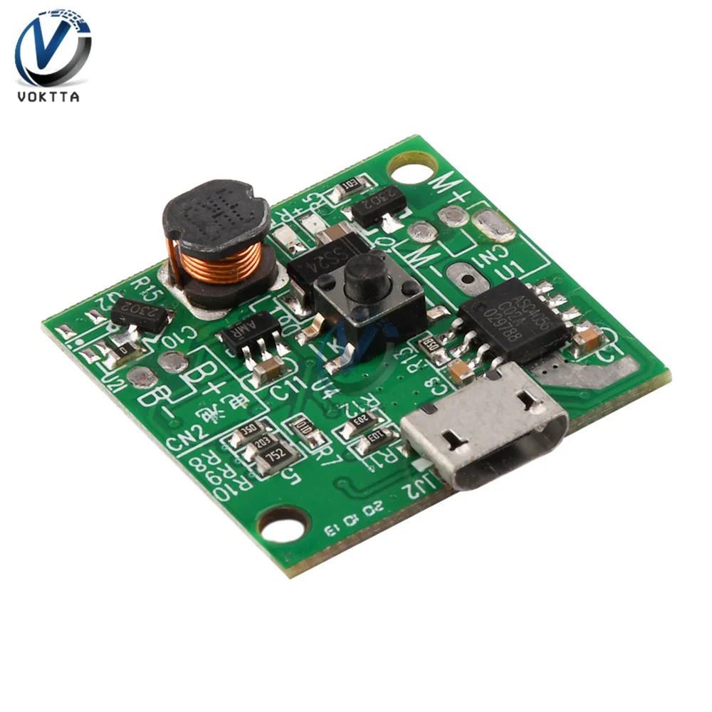 DC 5V/7V/9V/12V USB Fan Governor Circuit Board UPS Motor Control Board Step-up Speed Controller Regulator Battery Charger Module