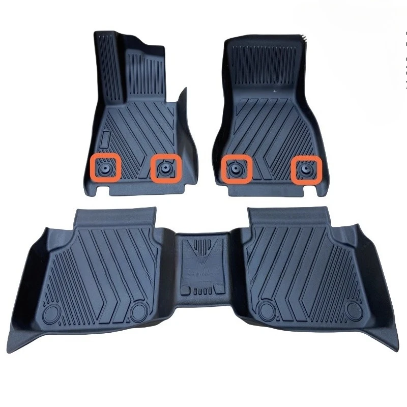 

For BMW 5 Series G30 G31 G60 G61 2018-2025 Design 3D TPE Car Floor Liner Dedicated Car Mats