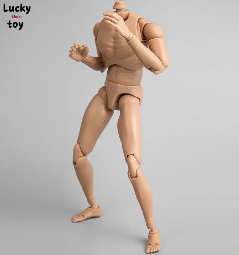 1/6 Scale Upgrated Wide/Narrow Shoulders Skin Color Caucasian Body for 12'' Action Figure Toy In Stock B001 B002