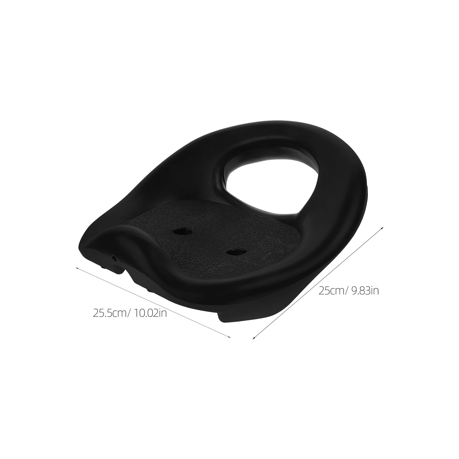 Selle de Tricycle pour enfants, remplacement noir épais, pièce en plastique Durable, siège de réparation de vélo robuste pour enfants, conduite sûre