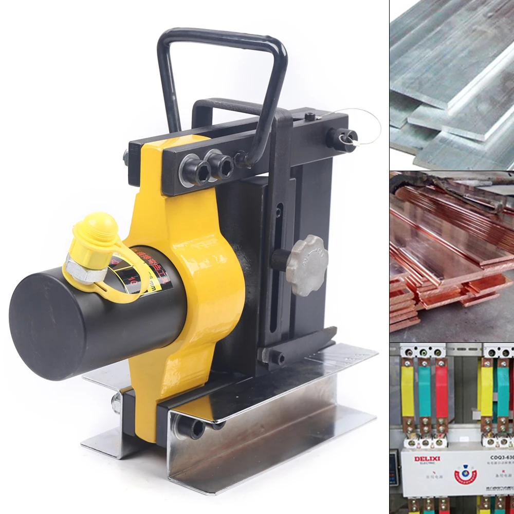 Machine à cintrer hydraulique de 16 tonnes, capacité de largeur de 150mm pour plaques de cuivre/aluminium/fer