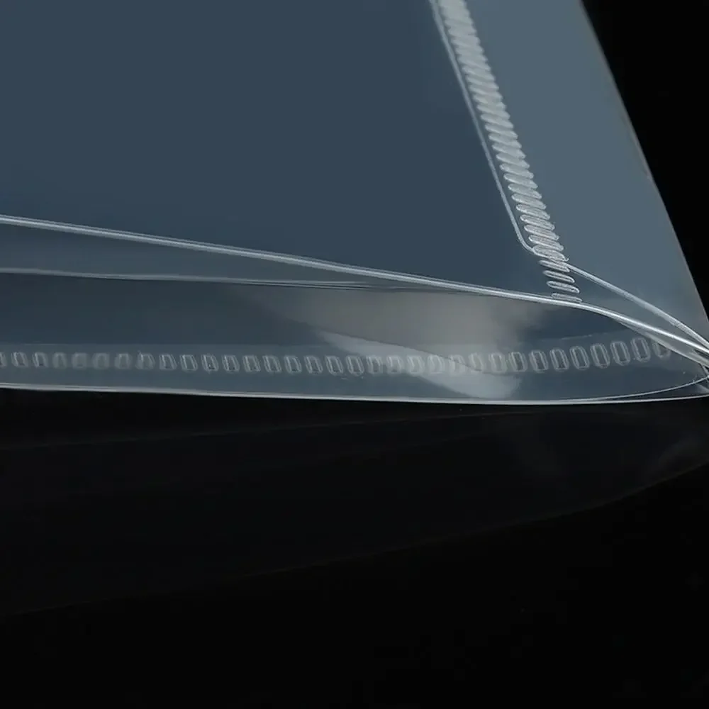 Cartella di file A5/A6 di alta qualità Cartella di documenti in plastica trasparente Regalo di rifornimento impermeabile