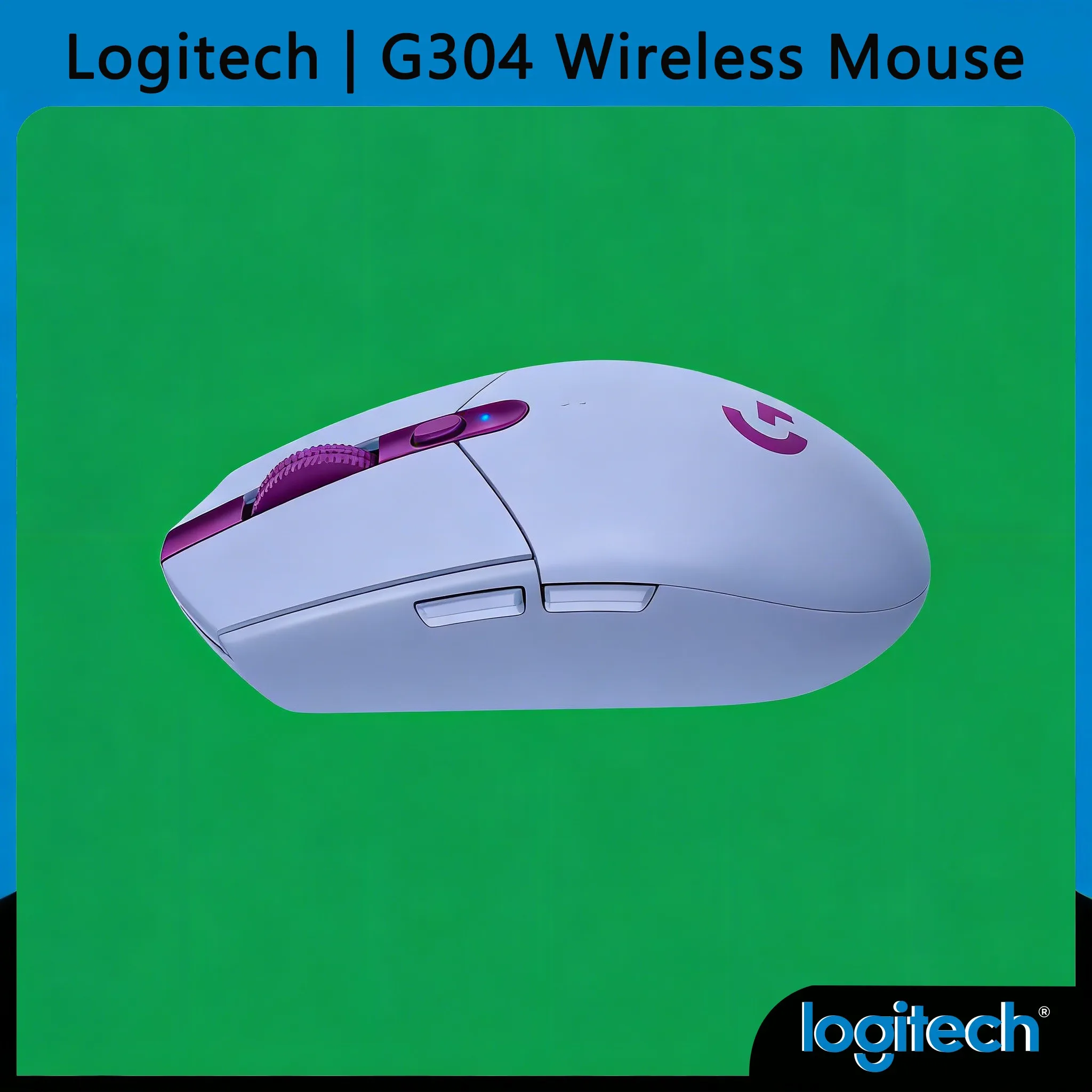 

Logitech G304 /G305 1ms Low Latency Wireless Mouse 200-12000DPI Adjustable HERO Sensor