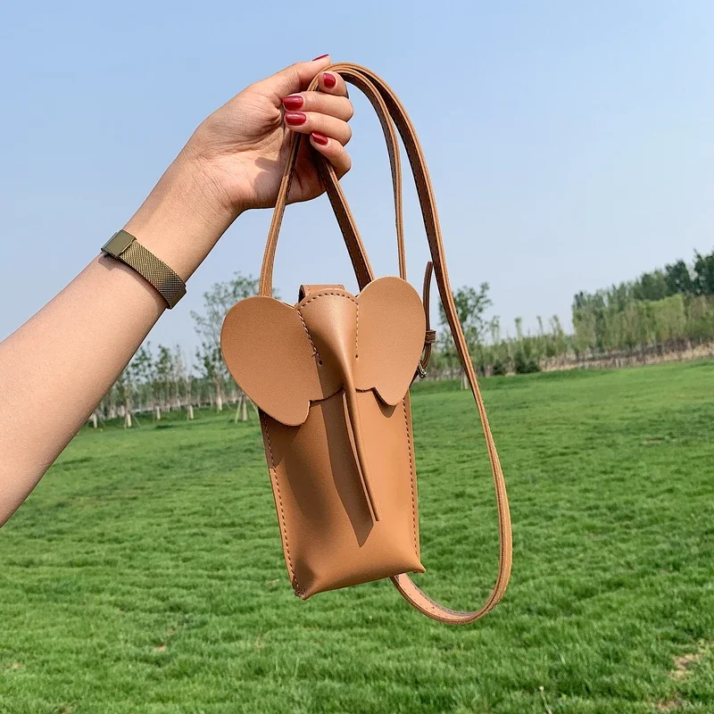 Bag New Elephant Phone Bag Japanese and Korean Versatile Casual Mini One Shoulder Crossbody Small Square Bag for Women