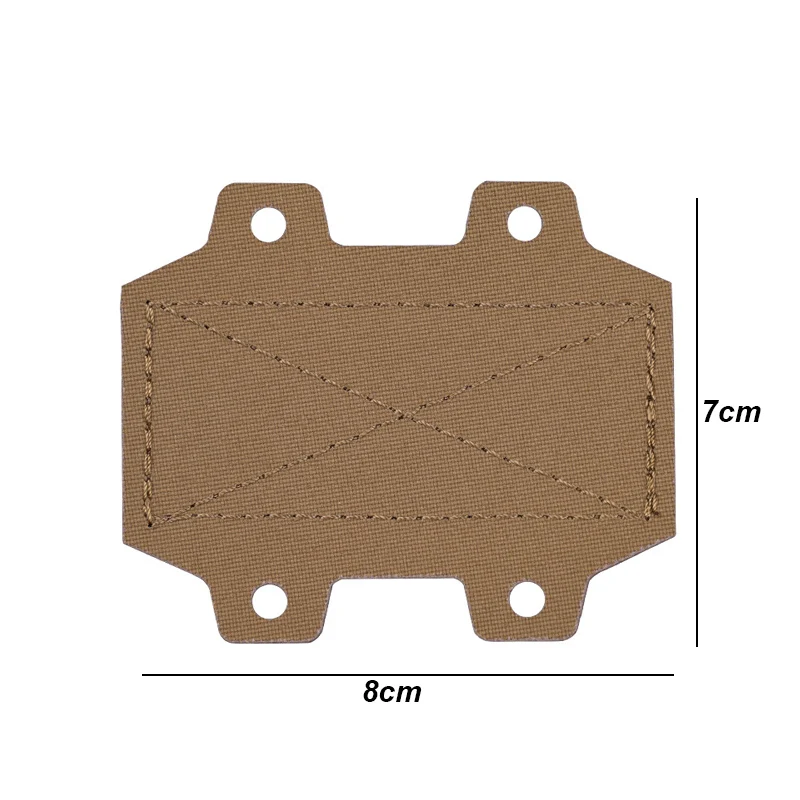 MHA-Adaptador de funda Modular táctica de puente de gancho y bucle, montaje para Panel, sistema de funda de cinturón de batalla de dos piezas,