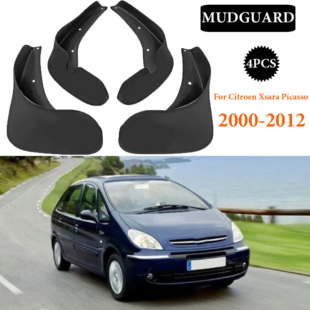 

Car Mud Flaps For Citroen Xsara Picasso 2000-2012 Splash Guards Mudflaps Fender Front Rear Mud Flap Mudguards Car-styling