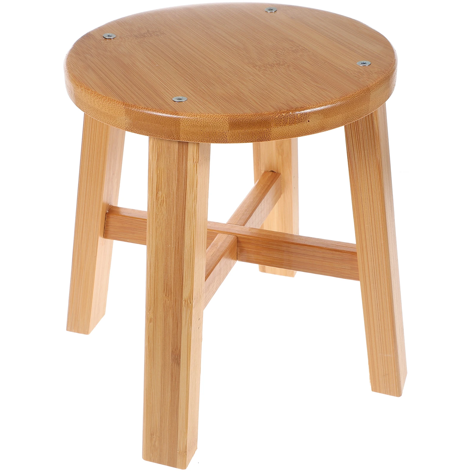 

Bamboo Stool Kids Anti slip Lightweight Strong Texture Household Furniture Living Room Bedroom Shoes Changing Stool
