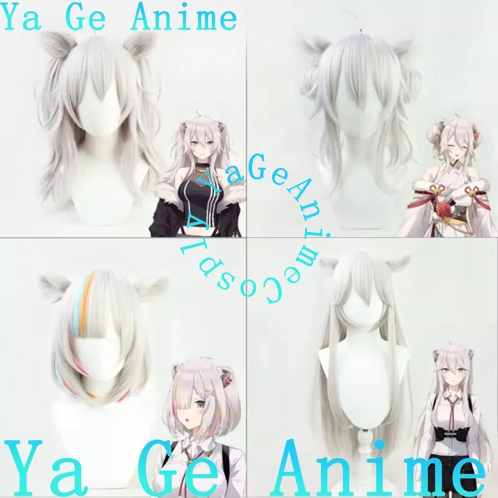 

Hololive Virtual Idol VTuber Botan Shishiro Косплей Парик Аниме Игры Хэллоуин Карнавал Вечеринка Синтетические Термостойкие Волосы