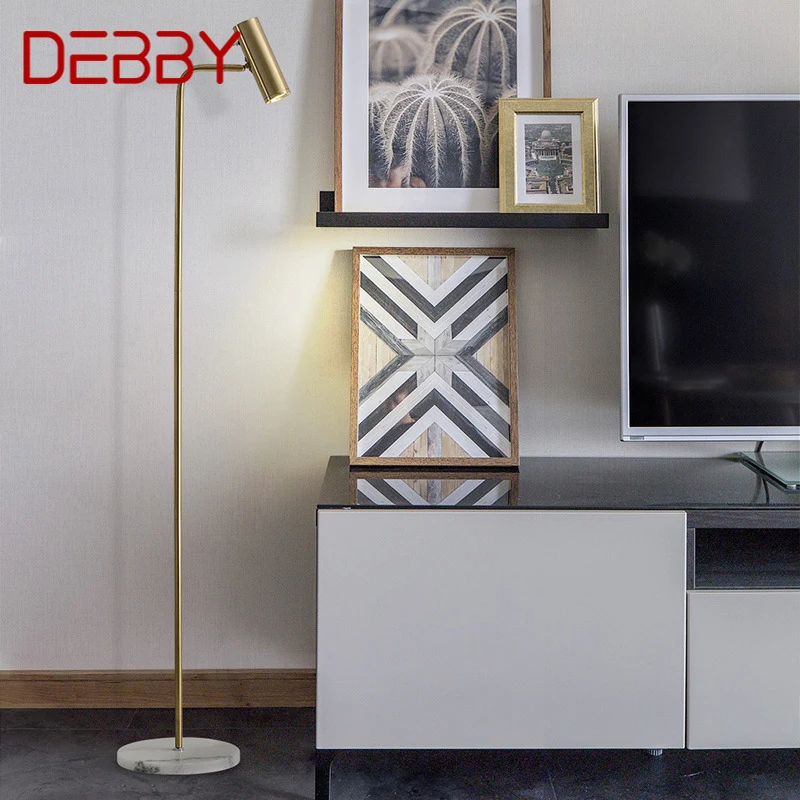 

DEBBY Nordic Floor Lamp Minimalism Modern Family Iiving Room Bedroom Creativity LED Decorative Standing Light