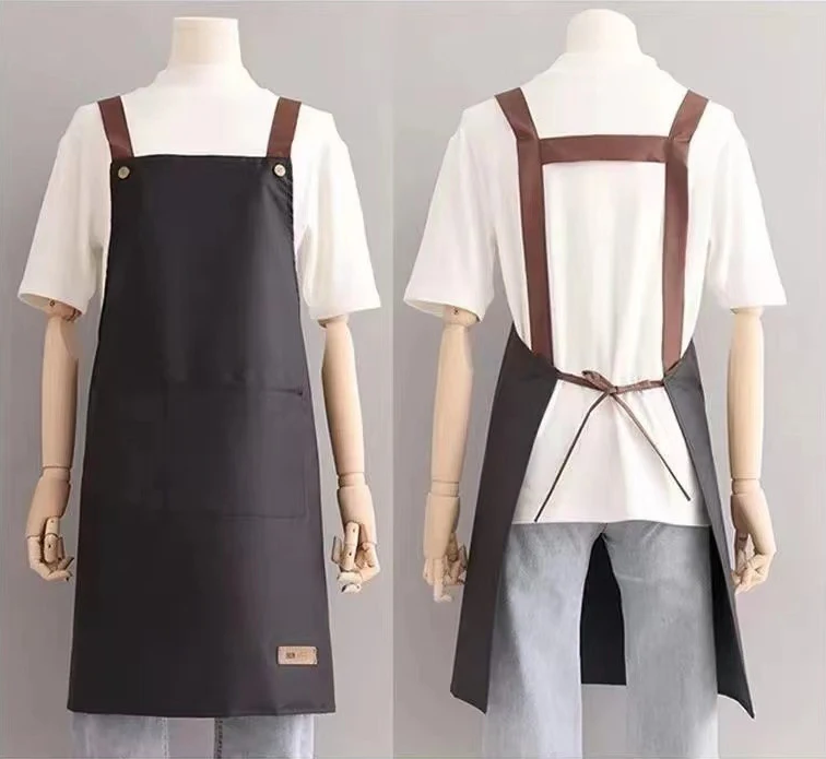 Anime Figure Cooking Apron for Women Men Waterproof Pinafore Printed Kitchen Restaurant Accessories Home Anti-dirty Aprons Props