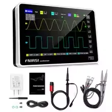 FNIRSI 1013D 1014D 2-in-1 draagbare digitale oscilloscoop DDS signaalgenerator Dual Channel 100MHz 1GSa/s 100X hoogspanningsprobe
