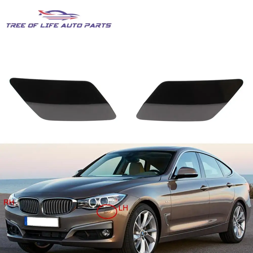 51117371847 51117371848 Front Bumper Headlight Cleaning Washer Spray Nozzle Jet Cover Cap For BMW BMW 3 Series F34 GT LCI 16-20