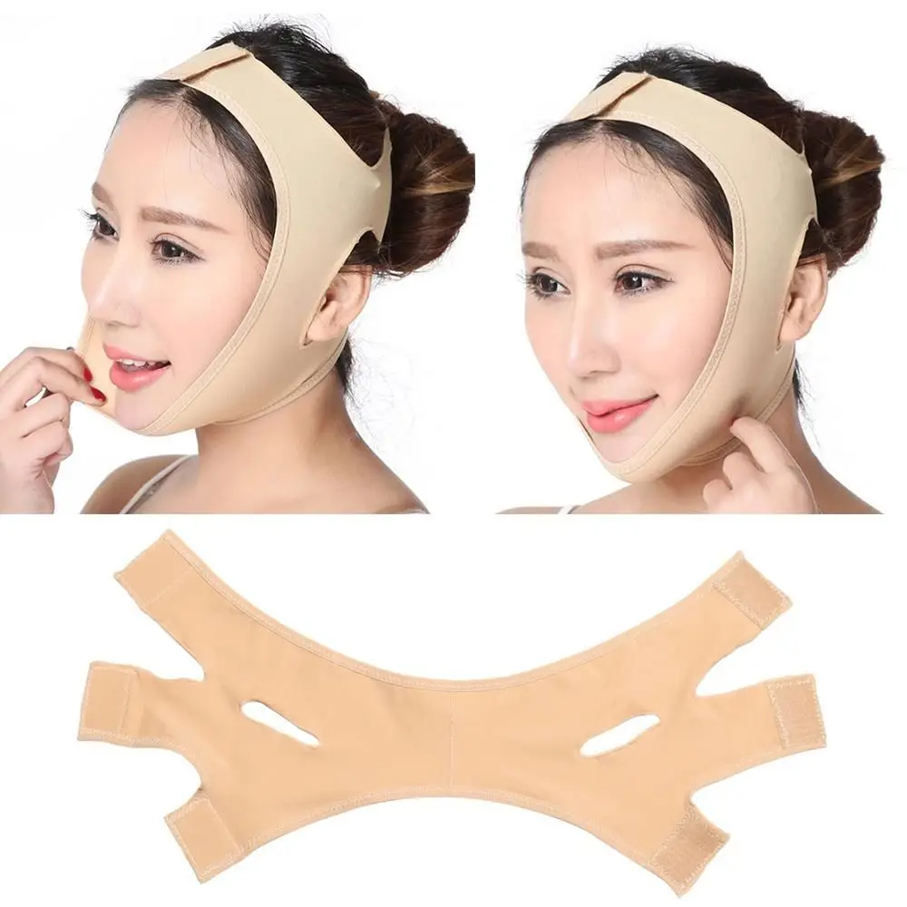 Elastic Elastic Face Slimming Bandage Tight Not Strangling Non-Slip Chin Cheek Lift Up Belt Skin Care Lifting Function