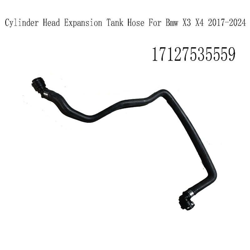 Super Sale 17127535559 Cylinder Head Expansion Tank Hose Cooling Water Pipe for Bmw X3 X4 2017-2024