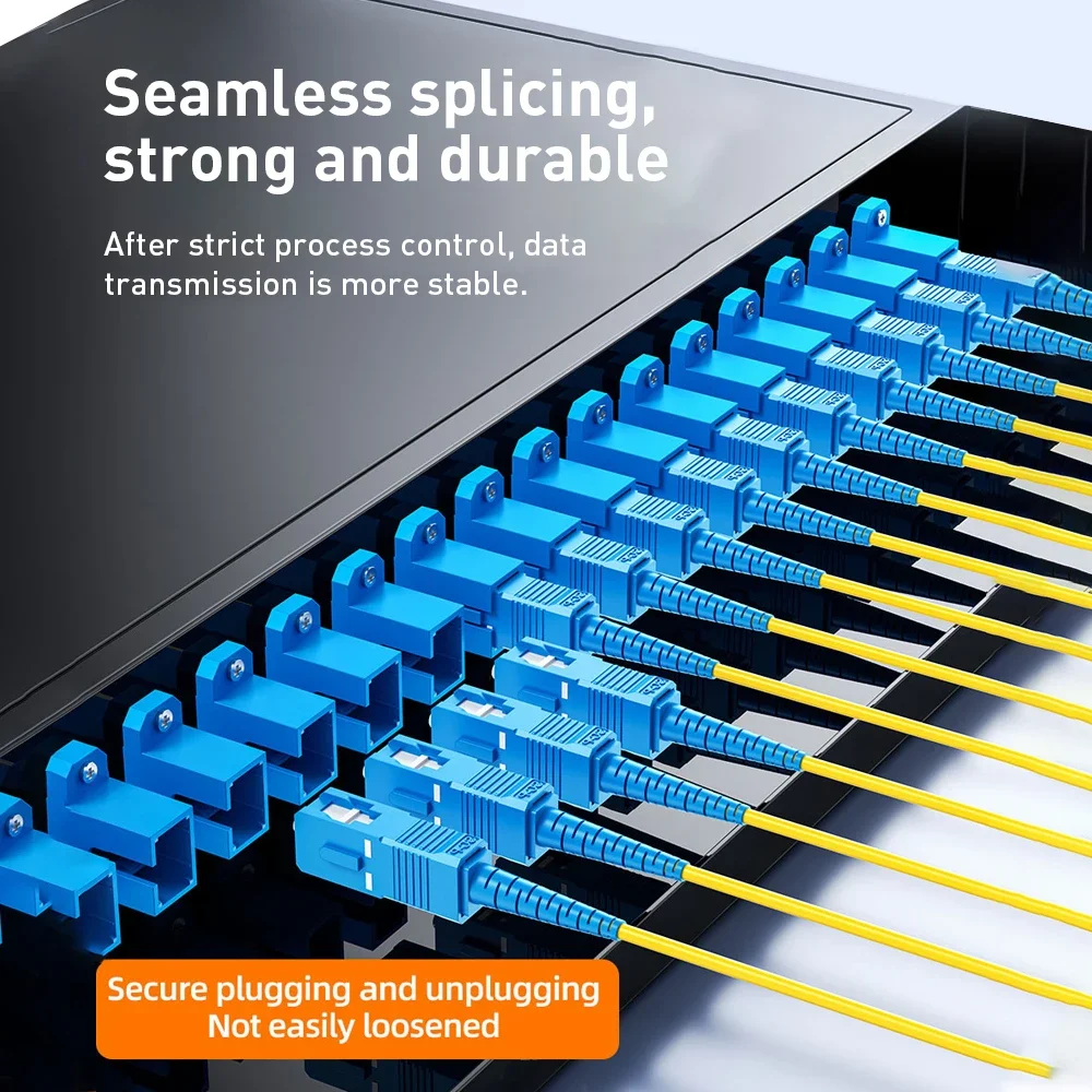 Natalink 5pcs Fiber Optic Couplers for SC ST LC Simplex Duplex Cables for Multi-Mode Single-Mode Patch Cords Optical Adapter