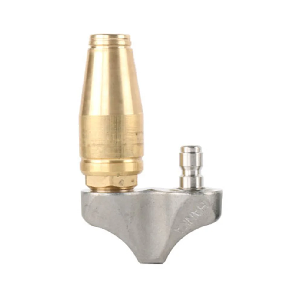 

For Tough Cleaning Tasks Reverse Turbo Nozzle High-Pressure Nozzle Maximum Temperature 140 F Stainless Steel Construction
