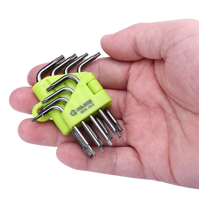 8pcs Star Torx Screwdriver Bits Set T5-T20 Professional Hand Tools Box End Wrench Spanner for Electronics Repair - view 3